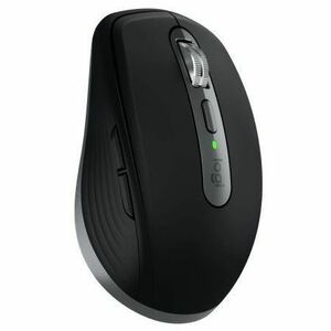 Logitech MX Anywhere 3S Mouse - Bluetooth - USB - Darkfield - 6 Button(s) - Space Gray - Wireless - Rechargeable - 8000 dp