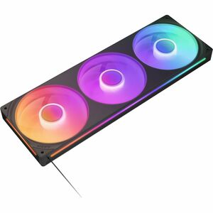 NZXT RF-U36HF-B1 Cooling Fan - Motherboard - 360 mm Maximum Fan Diameter - 3 x Fan(s) - 127.63m³/h Maximum Airflow - 2400 