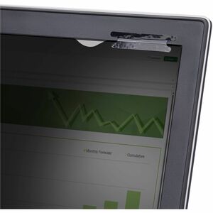 StarTech.com Plastic Anti-glare Privacy Screen Filter - Transparent - 1 - For 35.6 cm (14") Widescreen LCD Notebook - 16:1