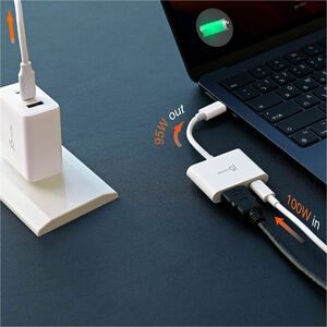 j5create JCA152 A/V-Adapter - 1 - 3840 x 2160 Supported - Weiß