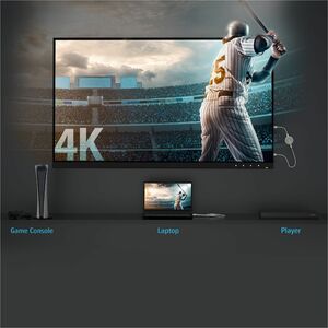 j5create ScreenCast JVAW75-N Transmissor/receptor do extensor de vídeo - Sem fios - 30 m Alcance - 1 x USB - 3840 x 2160 V