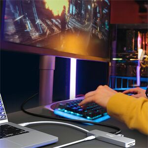 j5create Elite JCD390 USB Type C Docking Station for Memory Card Reader, Flash Drive - Charging Capability - Memory Card R