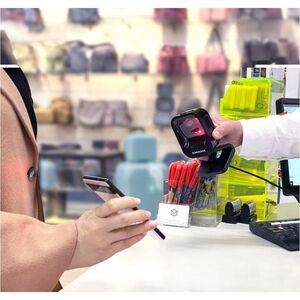 Datalogic Magellan 900i Varejo, Assistência médica, Farmacia Secretária Kit de leitura de código de barras - Cabo Conectiv