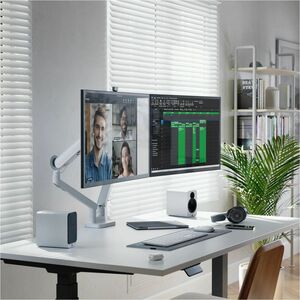 Alogic Clarity Max 32C4KPD 32 Zoll Klasse 4K UHD LED-Monitor - 16:9 Format - Silber, Schwarz - 81,3 cm (32 Zoll) Viewable 