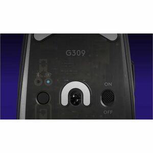 Logitech G LIGHTSPEED G309 Gaming-Maus - Bluetooth - USB Typ-A - 6 Programmable Button(s) - Schwarz - Kabellos - 25600 dpi
