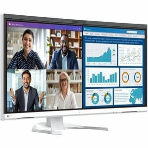 EIZO FlexScan EV3450XC-WT 34 Zoll Klasse Webcam UW-QHD Gekrümmter Bildschirm LED-Monitor - 21:9 Format - Weiß - 86,6 cm (3
