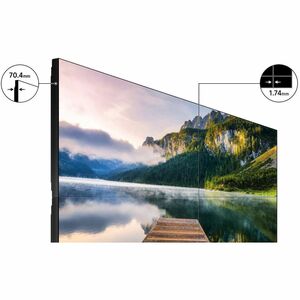 Samsung VM55C-E 1397 mm LCD Digital Signage Display - 24 Hours/7 Days Operation - In-plane Switching (IPS) Technology - 19