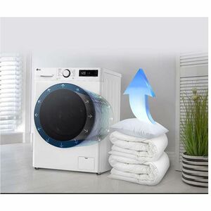 Lavatrice LG F4R3013NSWB Caricamento Frontale 13 kg - Bianco - Funzione vapore - 1400 Velocità centrifuga (rpm) - 0,5 W Co