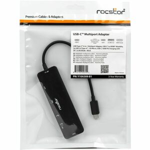 Rocstor Premium Docking Station - for Desktop PC, Notebook, Tablet, Smartphone, Monitor, Memory Card Reader, Projector - C