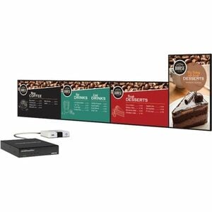 Matrox QuadHead2Go Multiview-Gerät - Einzellizenz - Funktionen: MultiView, Videoskalierung - 1920 x 1200 - HDMI - Netzwerk