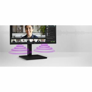 LG 24BA400-B 24" Class Full HD LED Monitor - 16:9 - 23.8" Viewable - In-plane Switching (IPS) Technology - LED Backlight -
