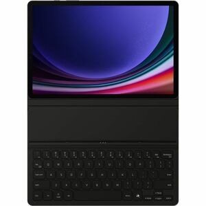 Housse/Clavier Samsung - Porte-livres Style Samsung Galaxy Tab S9, Galaxy Tab S9 FE Tablette - Noir