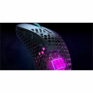 CHERRY XTRFY M4 Rato para jogos - Frequência de rádio - USB tipo A - Ótico - Preto - Sem fios - 2.40 GHz - Recarregável - 