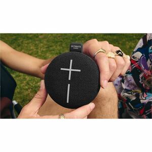 Ultimate Ears MINIROLL Portable Bluetooth Speaker System - Soft Black - Battery Rechargeable