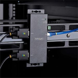 StarTech.com Device Server - TAA-konform - Verdrilltes - 1 x Netzwerk (RJ-45) - 2 x Serielle Schnittstelle - 10/100Base-T 