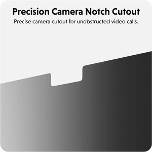 HyperShield HS5113GL 3H Anti-glare Privacy Screen Filter for Apple - For 34.5 cm (13.6") LCD MacBook Air - Anti-microbial 
