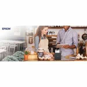 Impresora térmica directa Epson OmniLink TM-m30III - Monocromo - Negro - 203 dpi - Automático Cortante