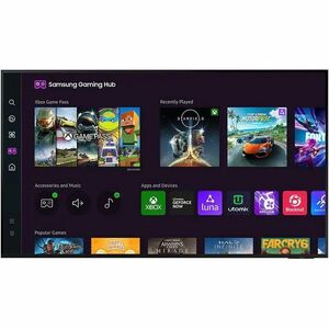 Samsung Q60D TV QLED 4K 65” QE65Q60DAUXZT Smart TV Wi-Fi Titan Gray 2024, Quantum Processor Lite 4K, 4K Upscaling, AirSlim