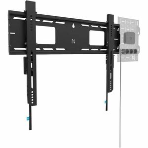 Neomounts Wall Mount for TV - Black - Height Adjustable - 1 Display(s) Supported - 106.7 cm to 218.4 cm (86") Screen Suppo