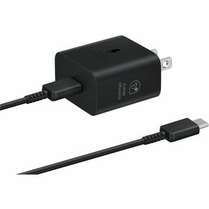 Samsung 25W Adaptador CA - Adaptador universal - Para Workstation, Dispositivo USB tipo C, Smartphone - 1m Cable - 120 V A