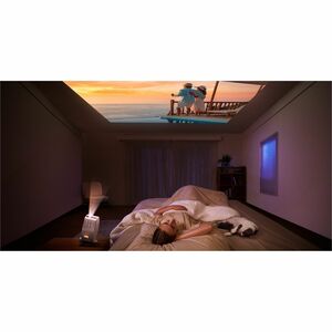 BenQ GV50 Tragbar, Deckenmontage, Tabletop DLP-Projektor - 16:9 - Hoher Dynamikbereich (High Dynamic Range, HDR) - 100,000
