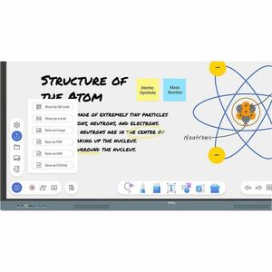 BenQ Board Essential RE8604 2184,40 mm 4K UHD LCD Écran de collaboration - Cortex A73 + A53 - 8 Go - infrarouge (lrda) - É