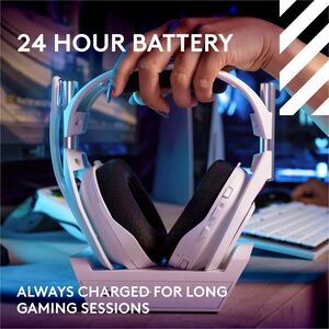 Logitech G Astro A50 LIGHTSPEED Wireless Gaming Headset + Base Station (Gen 5), PRO-G GRAPHENE, 3-System Switching, USB-C 