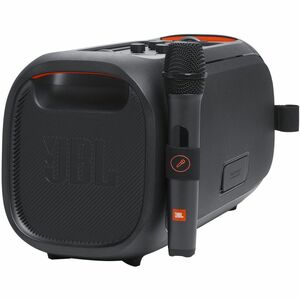 JBL PartyBox On-The-Go Portable Bluetooth Speaker System - 100 W RMS - 50 Hz to 20 kHz - Battery Rechargeable - USB - 1