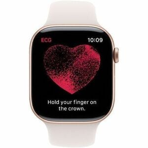 Watch Series 10 GPS 46mm Rose Gold Aluminium Case with Light Blush Sport Band - S/M