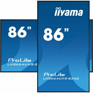 iiyama ProLite LH8664UHS-B2AG 2174,24 mm LCD Digital-Signage-Display - 24 Stunden/7 Tage Betrieb - IPS-Technologie (In-Pla