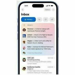 Apple iPhone 16 A3288 256 GB 智能电话 - 15.5 cm (6.1") OLED 2556 x 1179 - 六核（6 核） - 8 GB RAM - 5G - 条 - Apple A18 (3 nm) SoC -