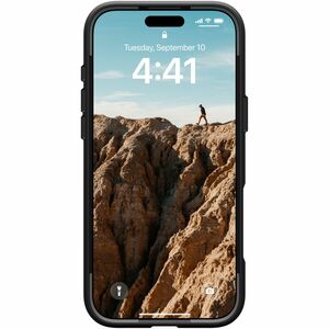Urban Armor Gear Civilian Carrying Case Apple iPhone 16 Pro Max Smartphone - Black - Drop Resistant, Shock Absorbing, Impa