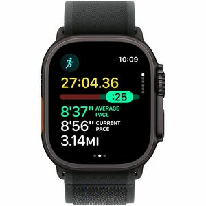 Apple Watch Ultra 2 Smartwatch - 49 mm Case Height - 44 mm Case Width - Schwarz Case Color - Schwarz Band Color - Glas Bod