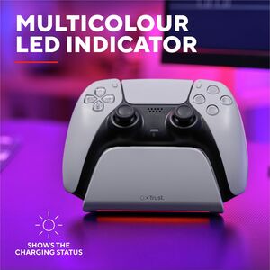 Trust Dock Cradle für Spielkonsole, Spielecontroller - Ladefunktion - Weiß