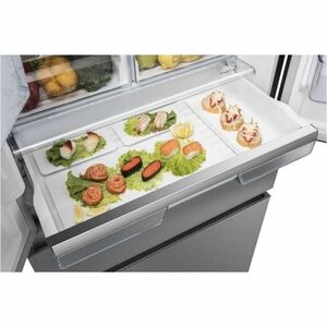 Congelatore/Freezer Hisense RF540N4WIE 480 L Frigorifero/congelatore alla francese - Installazione libera - Grigio - Digit