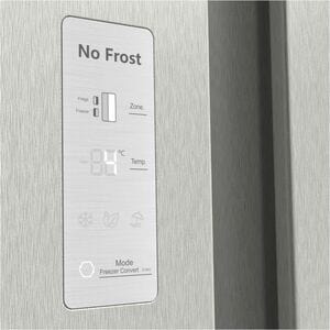 Congelatore/Freezer Hisense RS711N4ACE 550 L Combinato - Acciaio inox, Metallo - Metallo - Digital Inverter Compressor - A
