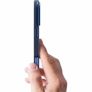 Spigen Thin Fit Case for Apple iPhone 16 Plus Smartphone - Navy Blue - Drop Resistant, Scratch Resistant, Shock Resistant 