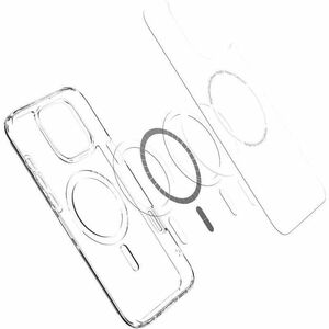 Spigen Ultra Hybrid T Case for Apple iPhone 16 Pro Smartphone - Graphite - Drop Resistant, Scratch Resistant - Polycarbona