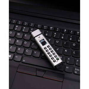 DataLocker Sentry K350 128 GB USB 3.1 (Gen 1) Type A, USB 2.0 Type A Flash Drive - 256-bit AES - TAA Compliant - 190 MB/s 
