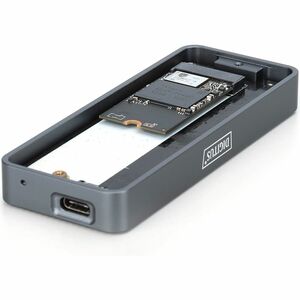 Digitus DA-71157 Laufwerksgehäuse M.2, PCI Express NVMe - USB 3.2 (Gen 2x2) Typ C Host Interface Extern - Grau - 1 x SSD u