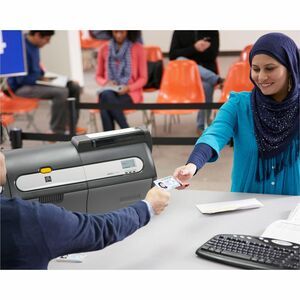Printer ZXP Series 7 Dual Sided AU/NZ Cord USB 10/100 Ethernet ISO HiCo/LoCo Mag S/W selectable