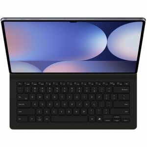 Samsung Keyboard/Cover Case (Book Fold) Samsung Galaxy Tab S10 Ultra, Galaxy Tab S9 Ultra Tablet - Black - 211.4 mm Height