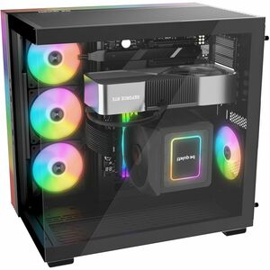 be quiet! Light Base 600 LX Black Computergehäuse - ATX, Micro ATX, Mini ATX Motherboard Supported - Midi-Tower - Stahl, G