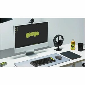 Tastiera e mouse Logitech POP Icon Combo - QWERTZ - Svizzero - Wireless Bluetooth Tastiera - Grafite, Verde - Wireless Blu