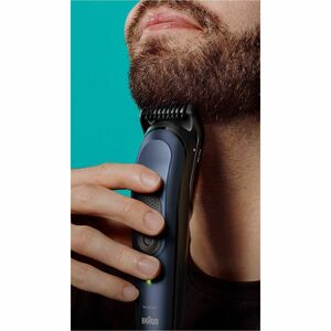 Trimmer Braun MGK7421 - Blu - Per Maschio - x Metallo Lame - senza filo - 1,67 Ora Tempo di funzionamento massimo batteria