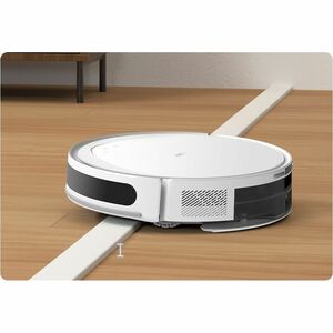 Tapo RV20 Max Plus Bagged Cordless Robot Vacuum/Mop - White - 3 L Dust Capacity - 300 mL Water Tank Capacity - Brush - Car