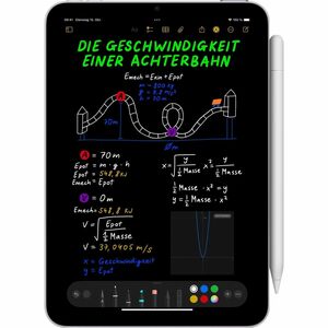 Apple iPad mini (2024) A2993 Tablet - 21.1 cm (8.3") - Apple A17 Pro (3 nm) Hexa-core - 8 GB - 128 GB Storage - Purple - A
