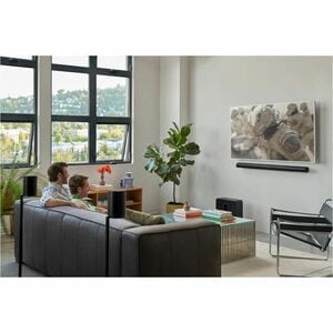 SONOS Arc Ultra Bluetooth Smart Sound Bar Speaker - Alexa Supported - Black - Tabletop - Dolby Atmos, Surround Sound, Dolb