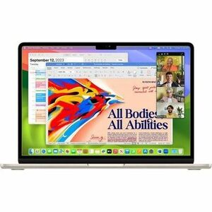 MacBook Air 13.6in - Starlight - M3 (8C CPU / 10C GPU) - 24GB unified memory - 512GB SSD - Backlit Magic Kb with Touch ID 