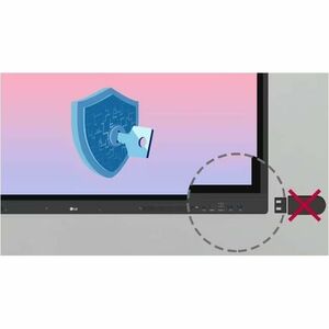 LG CreateBoard 55TR3DK-B Collaboration Display - LCD Cortex A55 - 4 GB - Infrared (IrDA) - Touchscreen - 16:9 Aspect Ratio